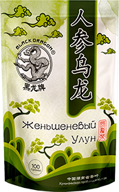 Чай Черный дракон китайский женьшеневый улун 100гр