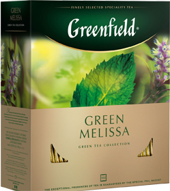 GREENFIELD GRREN MELISSA 100 пакетиков