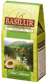 BASILUR PREMIUM GREEN TEA SUMMER TEA 100 гр