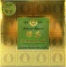 Китайский зеленый чай Небесный Аромат 120г