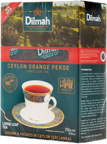 Dilmah Цейлонский черный листовой чай, 250 г