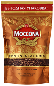 MOCCONA CONTINENTAL GOLD 140 гр