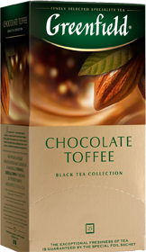 GREENFIELD CHOCOLATE TOFFEE 25 пакетиков