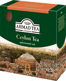 AHMAD TEA CEYLON 100 пакетиков