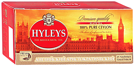 Чай Hyleys Аристократический, 25 пакетиков