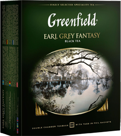 GREENFIELD EARL GREY FANTASY 100 пакетиков
