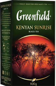 Greenfield Kenyan Sunrise черный листовой чай, 100 г