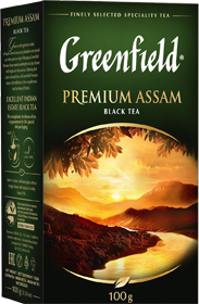Greenfield Premium Assam черный листовой чай, 100 г