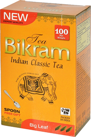 TEA BIKRAM INDIAN CLASSIC TEA EARL GREY 100 гр