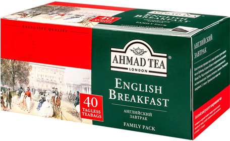 AHMAD TEA CLASSIC BLACK TEA 40 пакетиков