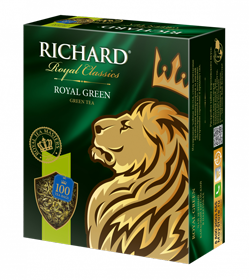 RICHARD ROYAL GREEN TEA 100 ПАКЕТИКОВ