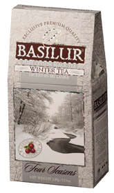 BASILUR CEYLON BLACK TEA WINTER TEA  100 гр