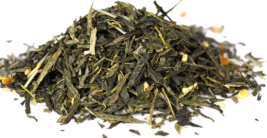 Чай зелёный ароматизированный "С имбирём и лимоном", 100 гр.