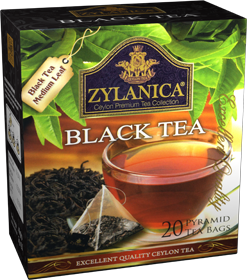 ZYLANICA CEYLON PREMIUM TEA COLLECTION BLACK TEA 20 пирамидок