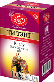 ТИ ТЭНГ KANDY BLACK CEYLON TEA O.P.  LEAF TEA  200 гр