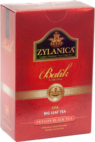 Чай Zylanica Batik Collection, чёрный листовой, ОРА, 100 гр
