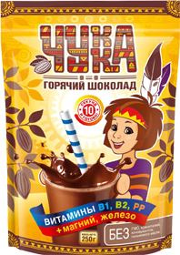 Чукка какао гранулированный, 250 г (пакет)