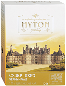 Чай Hyton Super Pekoe черный листовой 100 гр.